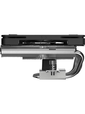 ����� ��� ���������� Scythe Big Shuriken 4 (200W, 4-pin PWM, 67mm, Al/Cu, 6x6mm, 1x120mm, 51.98CFM, 31.78dBA, 1900RPM, S: 1851/1700/1200/115X, AM5/AM4, silver, black)