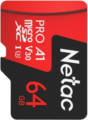 ���� ����� microSDXC 64GB Netac P500 Ultra w/o adapter