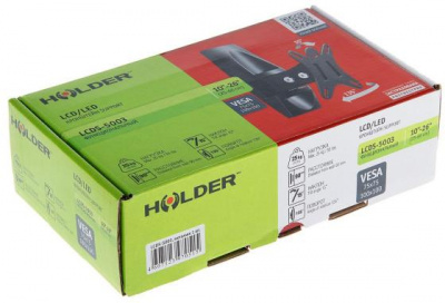 ��������� Holder LCDS-5003 ����������� ��� �� �� 10-26" ��������� �� ����� 90�� ������ 15� ������� 135� �� 25��