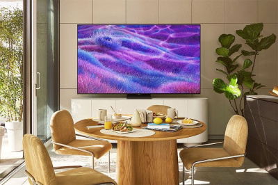 ��������� Samsung 85" Neo QLED QN80F 4K Mini LED QE85QN80FAUXRU, 120 ��, Smart TV