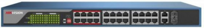 ���������� Hikvision DS-3E0326P-E 24-ports 10/100Mbps