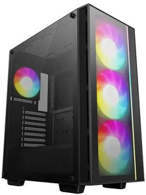 ������ Deepcool MATREXX 55 V4 ������ ��� �� E-ATX 2xUSB2.0 1xUSB3.0 audio bott PSU (R-MATREXX55-BKADA4-G-4)