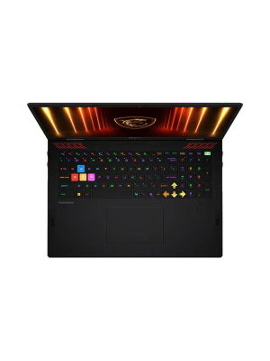 ������� MSI Raider A18 HX A9WIG-408RU, 18" (3840x2400) IPS 120 ��/AMD Ryzen 9 9955HX3D/32 �� DDR5/2048 �� SSD/NVIDIA GeForce RTX 5080 ��� ��������� (16 ��)/Windows 11 Home, ������ (9S7-182L72-408)