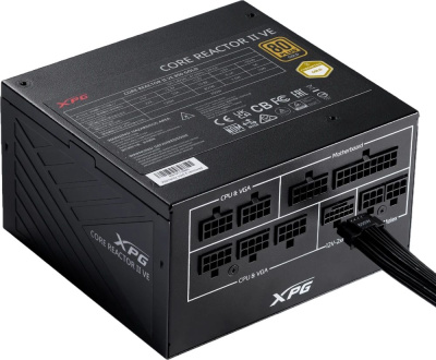���� ������� 750W XPG CORE REACTOR II VE (ATX 3.1, 750W,  Full Modular,  80+ GOLD) ret (COREREACTORIIVE750G-BKCEU)