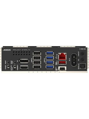 ����������� ����� AORUS B850M AORUS STEALTH B850, AM5, 4*DDR5, 2*PCIEx16, 3*M.2, 2*Type-C, 1*USB3.2Gen2, 6*USB3.2Gen1, 8*USB2.0, 2*SATA3.0, 5G, DP, HDMI, M-ATX, RTL