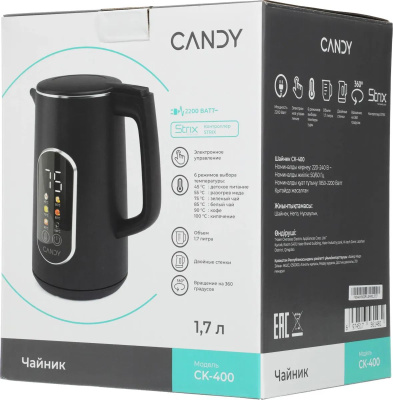 ������ ������������� Candy CK-400 1.7�. 2200�� ������ ������: ����.�����/������� (FM04WKM00RU)