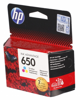 �������� HP CZ102AE � 650, ������� ��� Deskjet Ink Advantage 2515, 3515