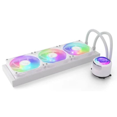 ������� �������� ���������� Valkyrie Jarn 360 ARGB White / 3x120mm ARGB fans, 700-1850RPM, 75CFM, 34dBA, 300W TDP / HW C360W