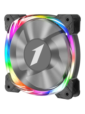 ���������� 1STPLAYER FS7 Black / 120mm ARGB 3pin 5V PWM 4pin 12V 600-800rpm 47.65cfm 32.2dBA / FS7-BK / BULK