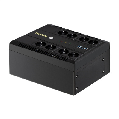 ��� ExeGate NEO NNB-850.LED.AVR.8SH.CH, 850VA/510W, LED, AVR, 8�Schuko, 4�USB-����� ��� �������, Black