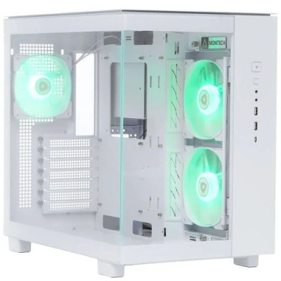 ������ Montech KING 65 PRO White / ATX / 3x140mm ARGB fans / KING65PW