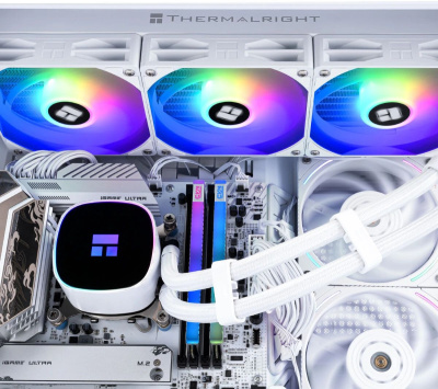 ������� �������� ���������� Thermalright Frozen Horizon 360 V2, 4-pin, ARGB, 120��, �����, retail F-HORIZON-360-WH-V2