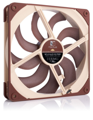 �e�������� ��� ������� Noctua NF-A14x25 G2 PWM (NF-A14x25 G2 PWM) - 140mm, 1500 ��/���, 24.8 ��, 4-pin PWM