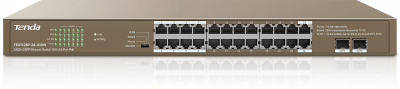 ���������� TENDA TEG1126P-24-410W 24GE+2SFP � 24-�������� PoE