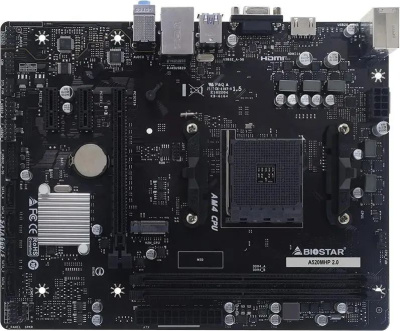 ����������� ����� Biostar A520MHP 2.0, Socket AM4, AMD A520, mATX, Ret