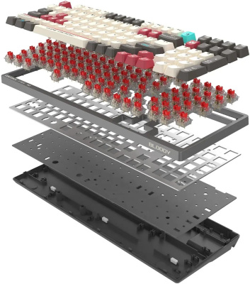 ���������� A4Tech Bloody S98 Pixels Red ������������ �����/������� USB for gamer LED (S98)