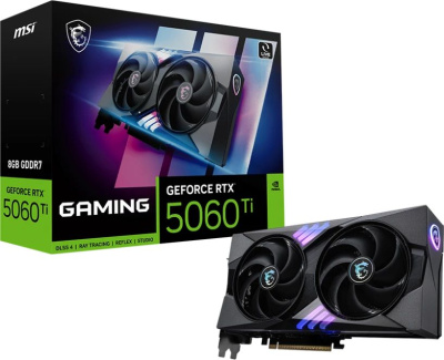 ���������� MSI NVIDIA GeForce RTX 5060 Ti 8Gb (RTX 5060 TI 8G GAMING)