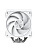 ����� 1STPLAYER FROST BITE FB12-4 White / 4HPx6mm, single tower, 210W TDP, 1x120mm fan, 800-2300 RPM, 70.15 CFM, 34.8 dBA / FB12-4-WH