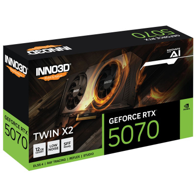���������� INNO3D NVIDIA GeForce RTX 5070 X2 12Gb GDDR7 192bit N50702-12D7-195064N RTL
