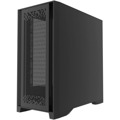 ������ Powercase ByteFlow Pro, Black, Tempered Glass, Type-C, W/O fans, ������, E-ATX  (CH9GPB-F0)
