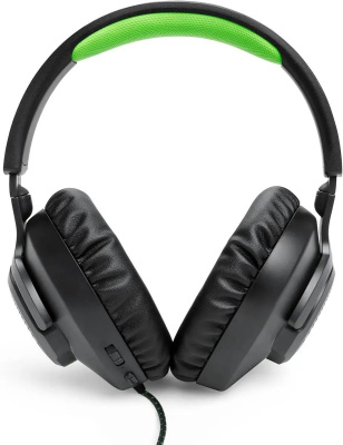 �������� � ���������� JBL Quantum 100X ������/������ (JBLQ100XBLKGRN)