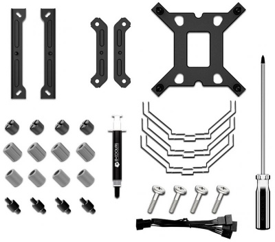����� ID-COOLING SE-207-XT ADVANCED LGA20XX/1700/1200/115X/AM4 (TDP 280W, PWM, ������, 7 ����.������ + ������ ����, 2 x FAN 120mm) RET