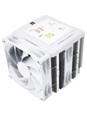 ����� Thermalright Peerless Assassin 120 Digital White LGA115X/1200/1700/1851AM4/AM5 (Dual Tower, 2x120mm PWM Fan, ������ ���������, 6 ����. ������ 6��) / TRPA120DW