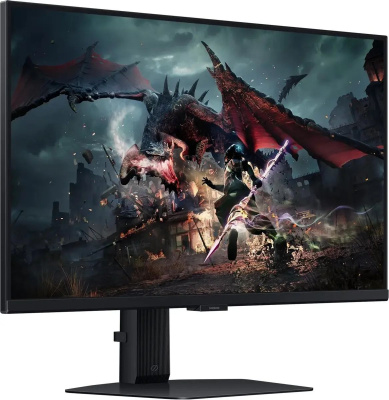 ������� 27" SAMSUNG S27DG502EI Odyssey G5 Black (IPS, 2560x1440, HDMI+DP, 1 ms, 178�/178�, 350 cd/m, 1000:1, 180Hz, Pivot)