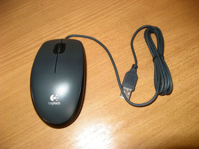 ���� Logitech M90 Grey USB Mouse (910-001794 / 910-001793)