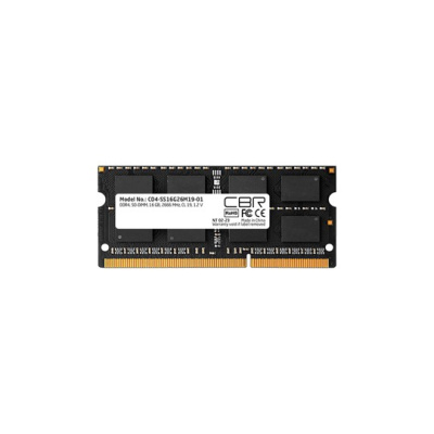 ����������� ������ DDR4 SODIMM 16Gb, 2666MHz, CL19, 1.2V, CBR (CD4-SS16G26M19-01) Retail
