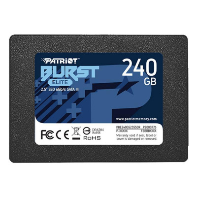 SSD ���������� PATRIOT Burst Elite 240 GB PBE240GS25SSDR