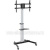 Подставка для телевизора Ultramounts UM307B белый/черный 37"-86" макс.50кг напольный мобильный Подставка для телевизора Ultramounts UM307B белый/черный 37"-86" макс.50кг напольный мобильный