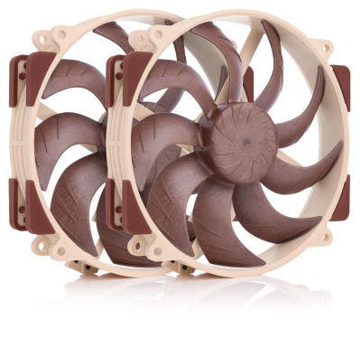 �e��������� ��� ������� Noctua NF-A14x25r G2 PWM Sx2-PP (NF-A14x25r G2 PWM Sx2-PP) - 140mm 2 ��, 1500 ��/���, 24.8 ��, 4-pin PWM