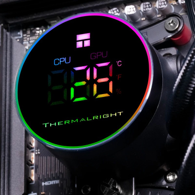 ������� ����������� ���������� Thermalright Frozen Magic 360 Digital ARGB Black V2 (TRFM360DABV2)