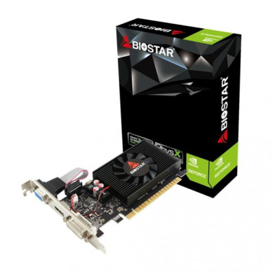 ���������� Biostar NVIDIA GeForce GT 710 GT710-2GB D3 LP 2�� DDR3, Low Profile, Ret