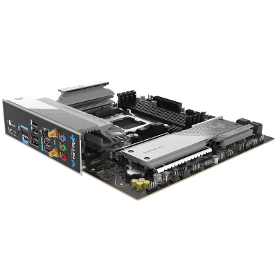 ����������� ����� Sapphire B850M NITRO+ WIFI, Socket AM5, AMD B850, mATX, Ret (52123-01-40G)