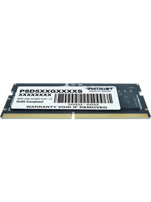 ����������� ������ Patriot SL DDR5 32GB 5600MHz SO-DIMM SINGLE 1*32GB CL46 46-46-46-90 1.1V