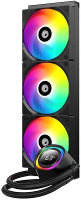 ������� �������� ���������� ID-COOLING FX360 TD, LCD, 4-pin, ARGB, 120��, ������, retail