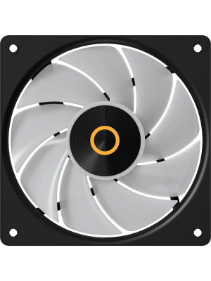 �������� ������������ (3 ��) Ocypus Gamma F12 Elite BK ARGB 3 IN 1, 120x120x25mm, 4-PIN PWM, 600-1800 RPM, 26 DBA MAX, HYDRO BEARING
