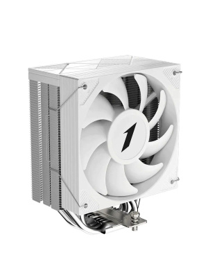����� 1STPLAYER CRYO CY12 White / 4HPx6mm, single tower, 1x120mm fan, 750-1900 RPM, 57.6 CFM, 38.2 dBA / CY12-WH