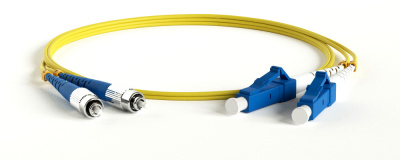 ����-���� ���������-���������� (����) Hyperline FC-D2-9-FC/UR-LC/UR-H-30M-LSZH-YL SM 9/125 (OS2), FC/UPC-LC/UPC, 2.0 ��, duplex, LSZH, 30 �