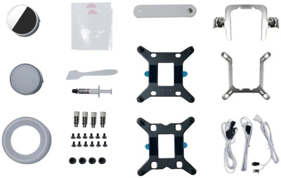 ������� �������� ���������� Lian-Li Galahad II Trinity 360, 4-pin, ARGB, 120��, �����, retail (G89.GA2T36W.00)