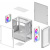 ������ XASTRA A303M 3FRGB White