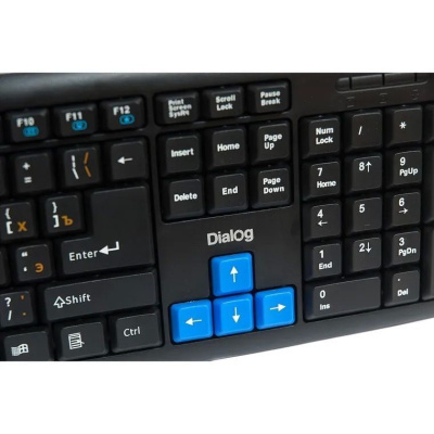 �����������-���������� Dialog Multimedia KM-025U Black-Blue