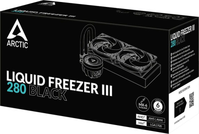 ������� ����������� ���������� Arctic Liquid Freezer III 280 Black  (ACFRE00135A)
