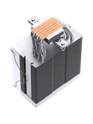 ����� JONSBO CR-1000 V3 PRO Color White LGA1851/1700/1200/115X/AM5/AM4 (TDP 230W, PWM, 120mm Dynamic Multi-Color LED Fan, 6 �������� ������, �����, 4-pin) Retail