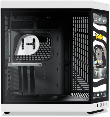 ������ �� HYTE Y70 Touch Infinite Panda, ��� ��, Midi-Tower, �����-����� CS-HYTE-Y70TTI-WB