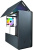 Корпус Azza CAST черный без БП (CSAZ-808BM CAST) Корпус Azza CAST черный без БП (CSAZ-808BM CAST)