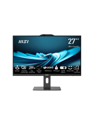 �������� MSI PRO AP272P 14M-1097XRU, 27" (1920x1080) IPS 100 ��/Intel Core i3-14100/16 DDR5/512 �� SSD/Intel UHD Graphics/��� ��/����������, ����, ������ (9S6-AF8321-1097)
