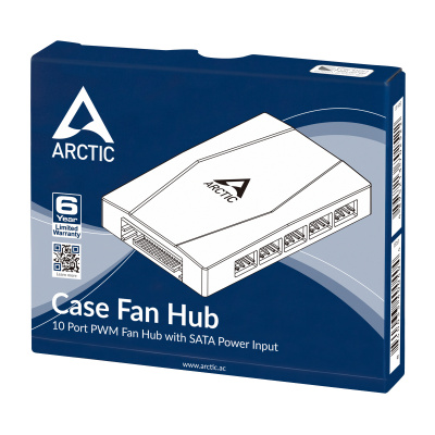 ARCTIC COOLING ��� ��� 10 ������������ ������� �� Arctic Case Fan Hub 10 PWM Fan (ACFAN00175A)